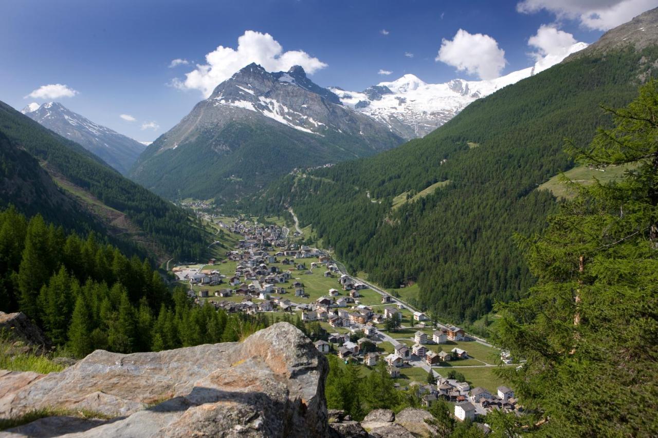 Sunshine Apartment Saas-Grund Exterior foto