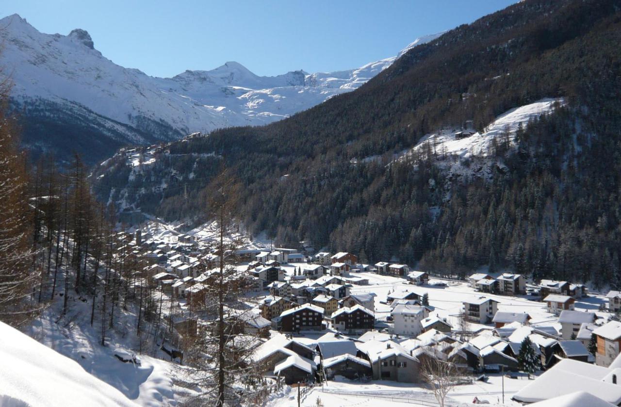 Sunshine Apartment Saas-Grund Exterior foto