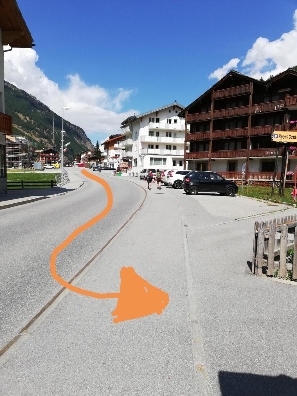 Sunshine Apartment Saas-Grund Exterior foto