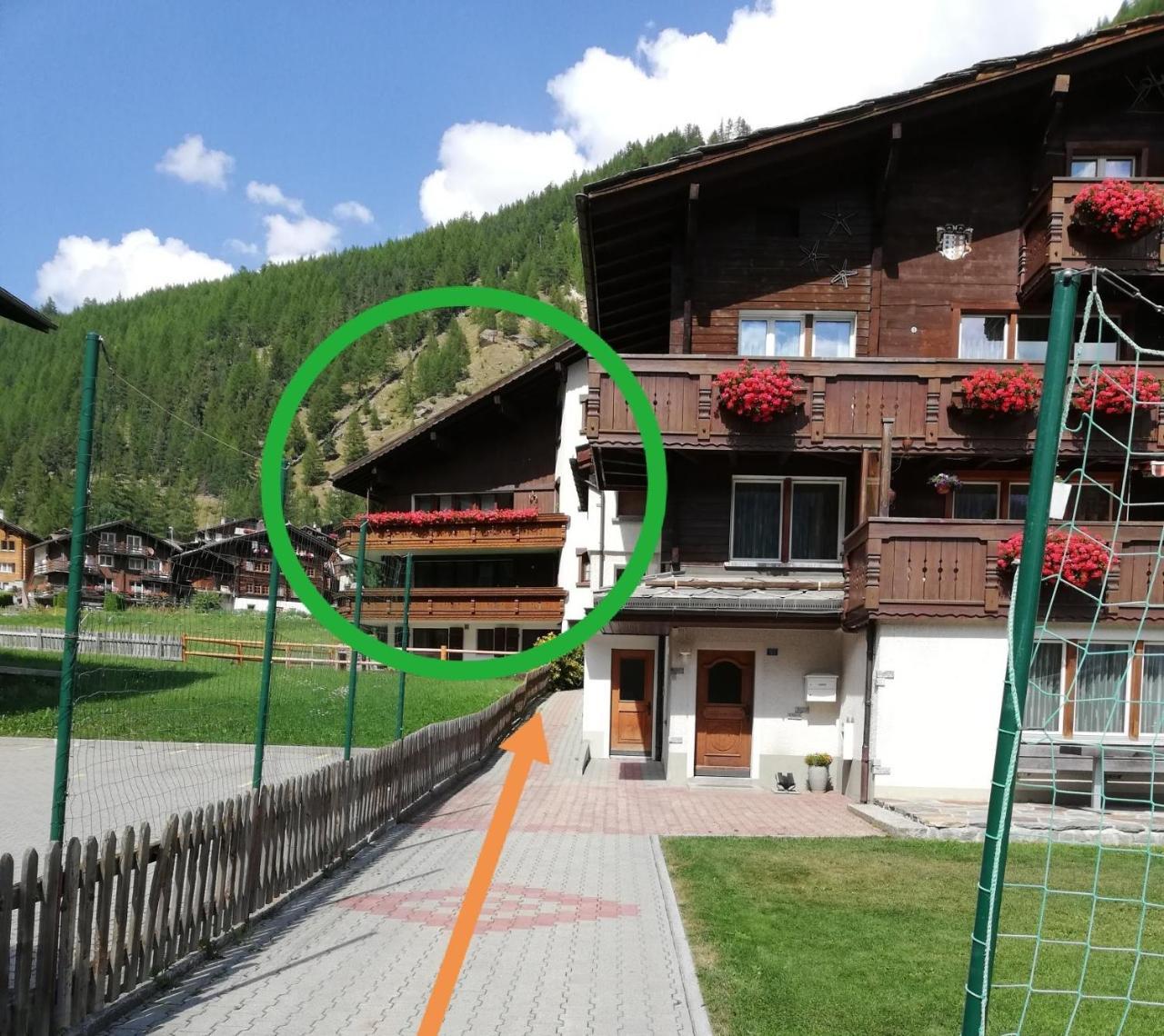 Sunshine Apartment Saas-Grund Exterior foto