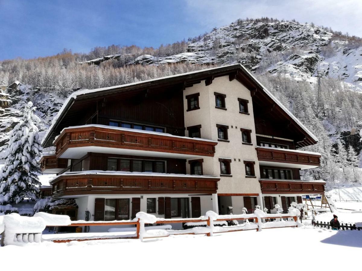 Sunshine Apartment Saas-Grund Exterior foto